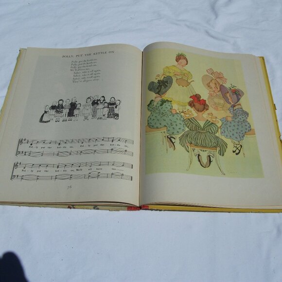 Sing Mother Goose Vintage book - Picture 8 of 16